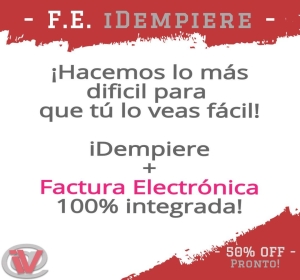 👌 iDempiere + Facturación Electrónica ✔️